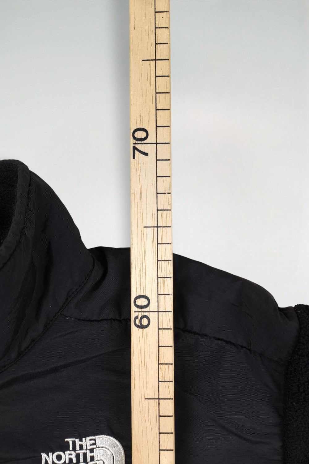 Giacca in pile vintage The North Face Denali nera | Abbigliamento outdoor Y2K