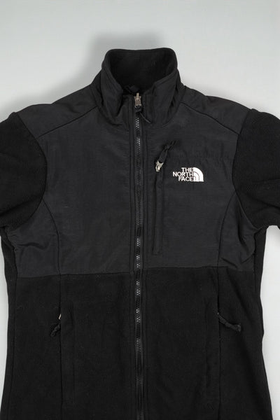 Giacca in pile vintage The North Face Denali nera | Abbigliamento da donna per attività all'aperto