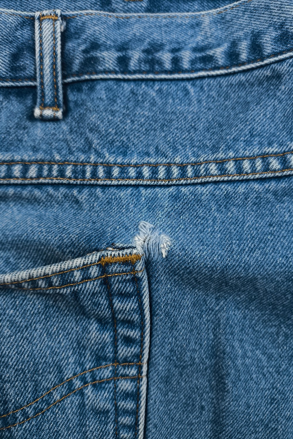 Jeans Carhartt B17-DST Relaxed Fit Vintage Blu | Denim da lavoro anni 2000