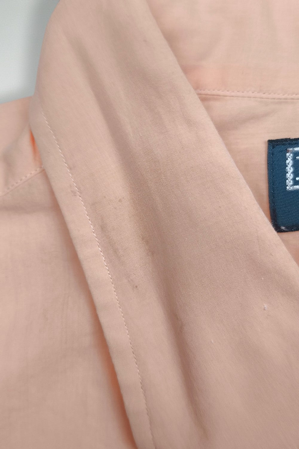 Vintage Polo Ralph Lauren Custom Fit Shirt Peach | Classic Casual Button-Up