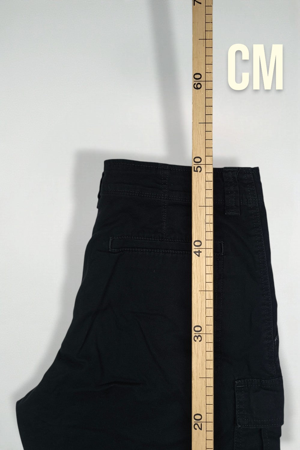Vintage Wrangler Relaxed Fit Cargo Shorts Black