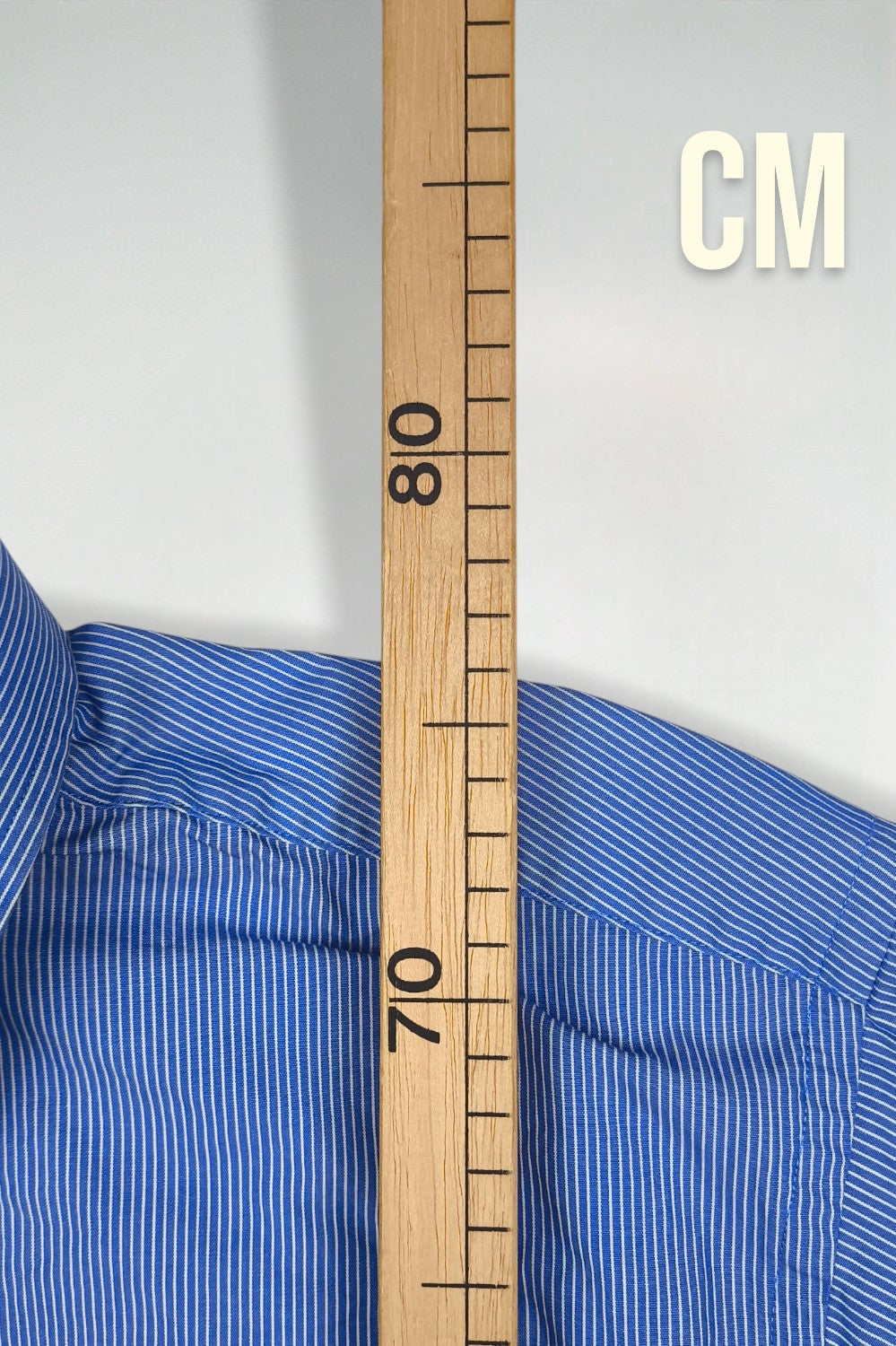 Second-hand Tommy Hilfiger Striped Shirt Blue | Regular Fit