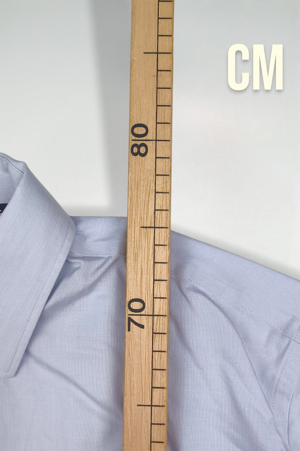 Second-hand Tommy Hilfiger Light Blue Stretch Shirt | Classic Fit
