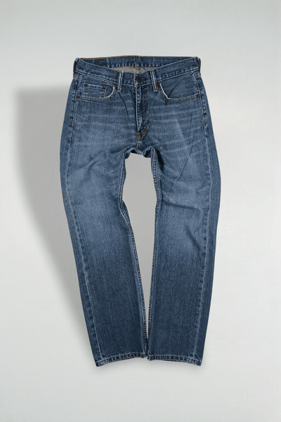 Jeans Levi's 505 a gamba dritta blu vintage | Pantaloni in denim anni 2000