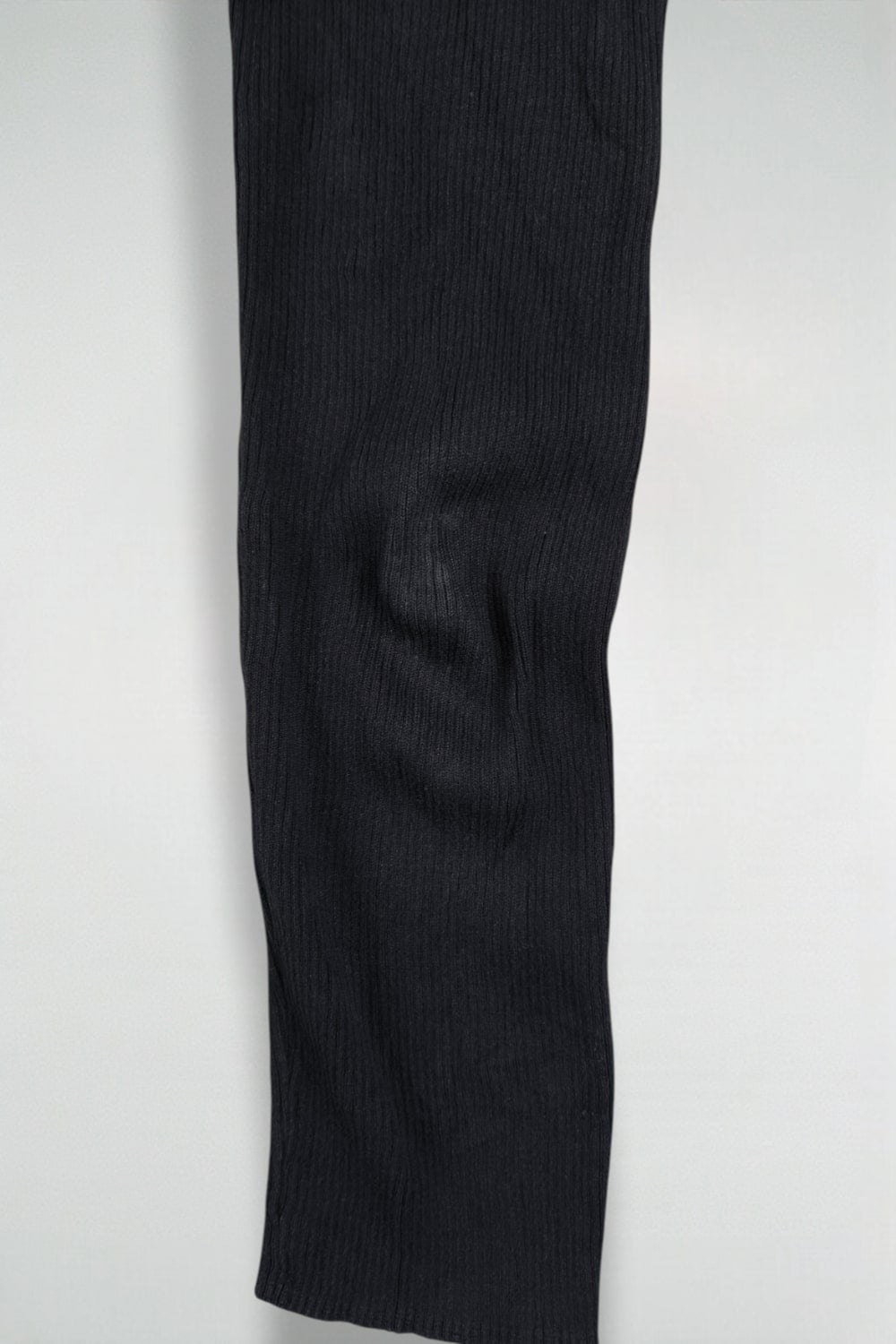 Cardigan Lacoste in maglia a coste nero di seconda mano | Maglieria da donna