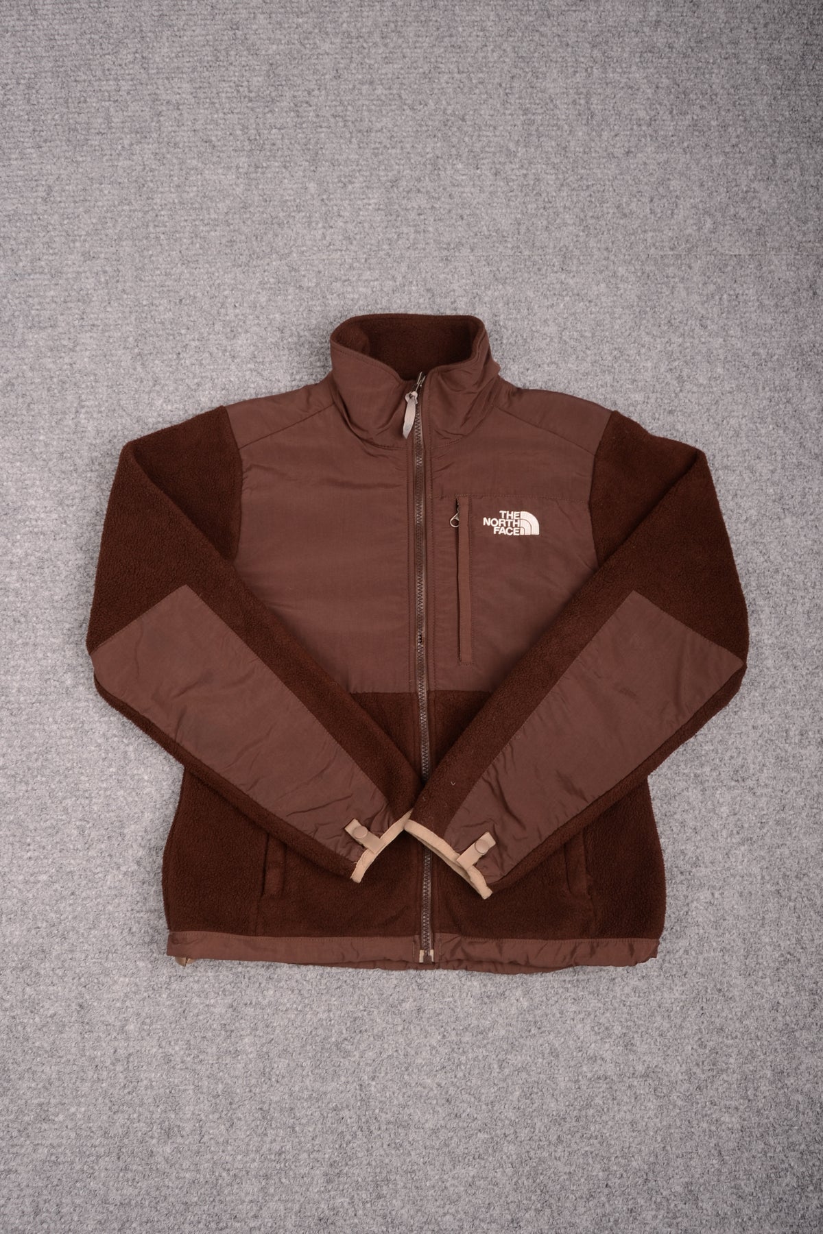 Second-hand The North Face Brown Polartec Fleece Jacket