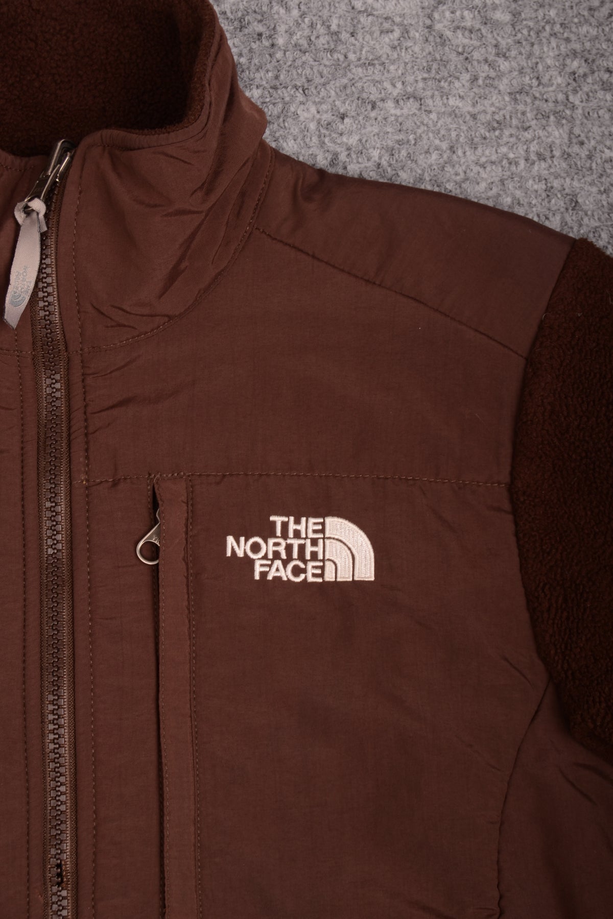 Second-hand The North Face Brown Polartec Fleece Jacket