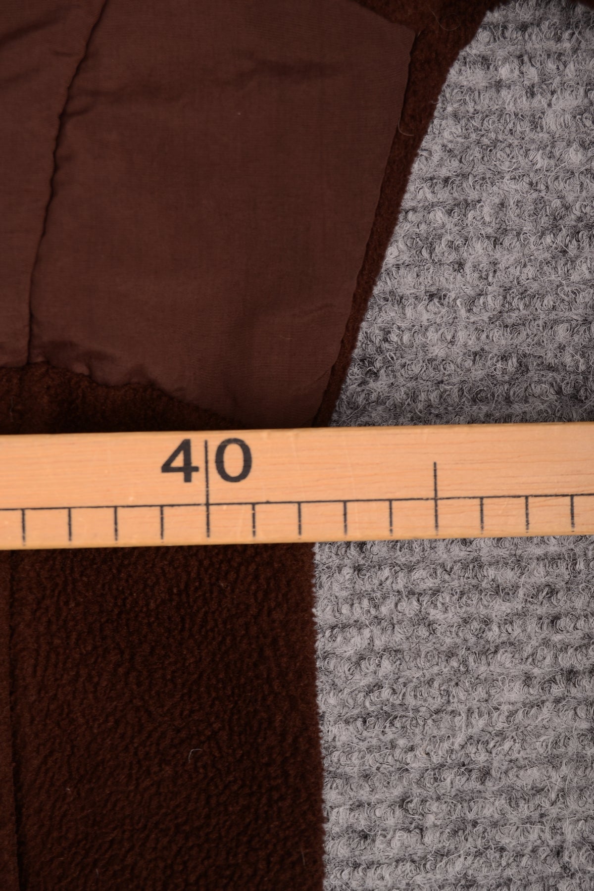 Second-hand The North Face Brown Polartec Fleece Jacket
