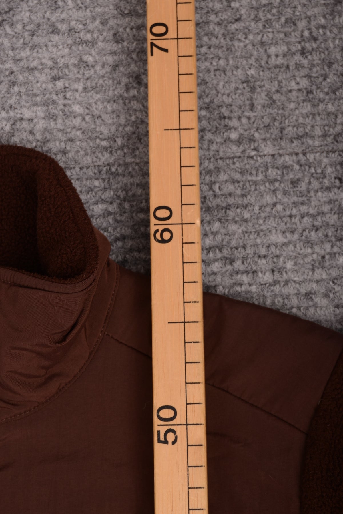 Second-hand The North Face Brown Polartec Fleece Jacket