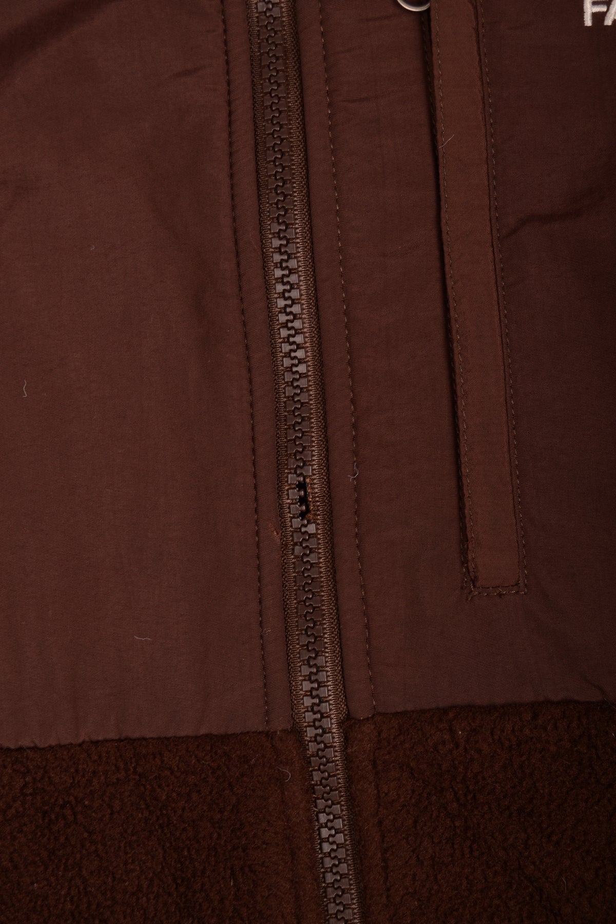 Second-hand The North Face Brown Polartec Fleece Jacket