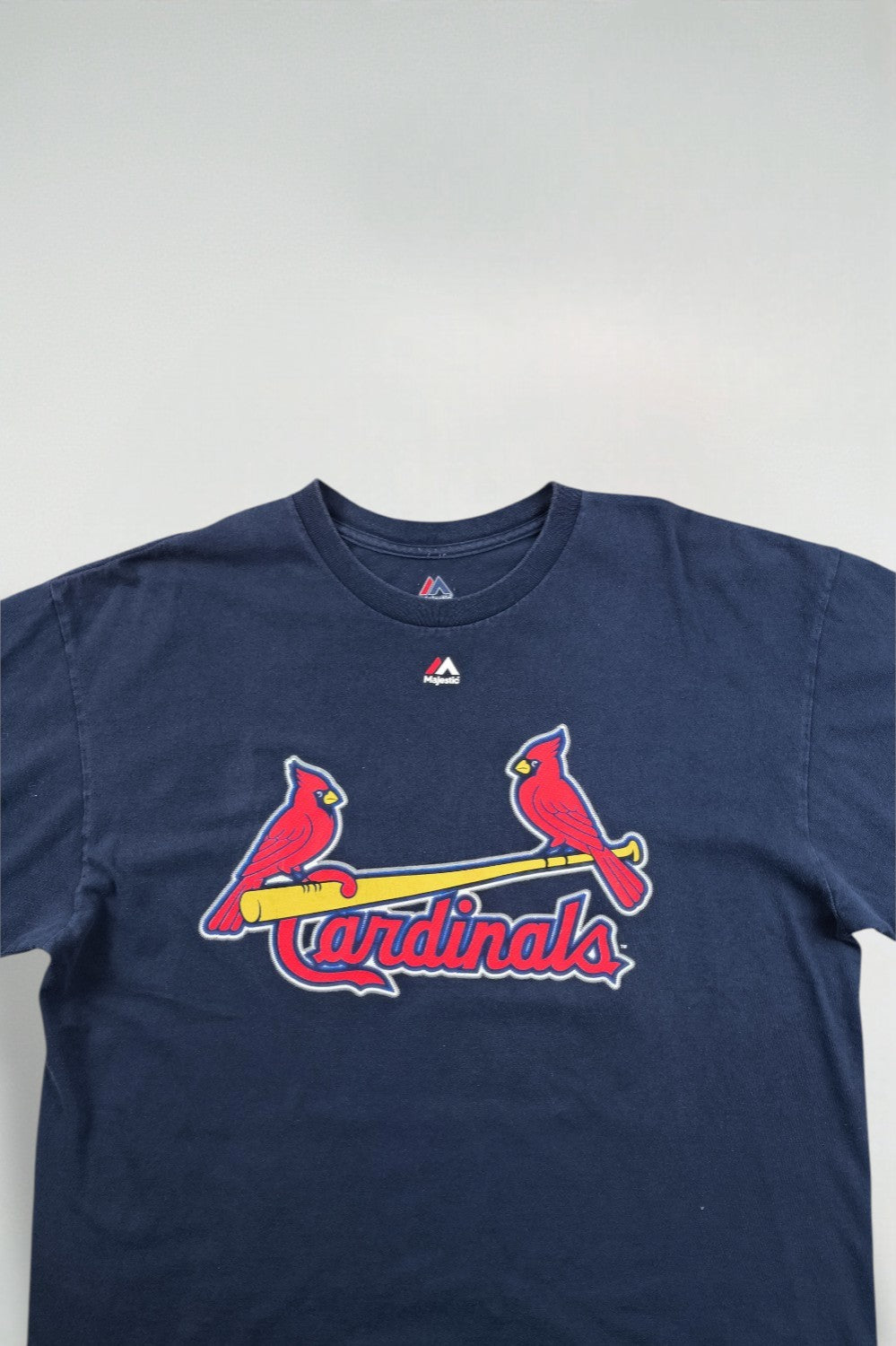Maglietta vintage Majestic St. Louis Cardinals MLB blu navy | Abbigliamento della squadra anni 2010