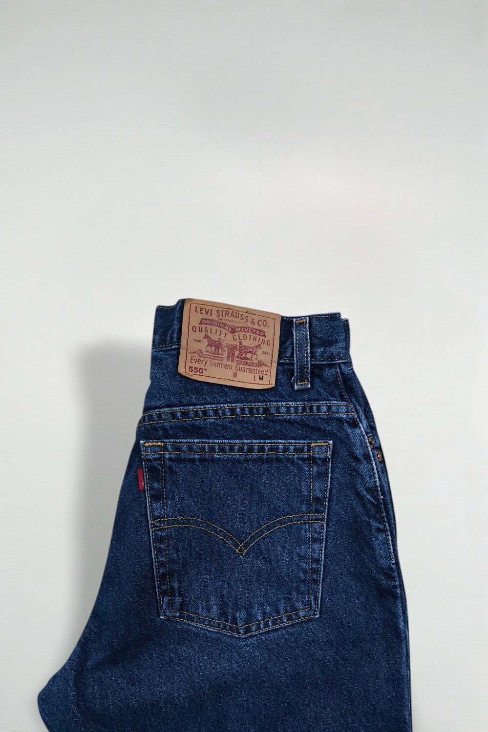 Jeans Levi's 550 Relaxed Fit vintage blu scuro | Collezione denim anni '90