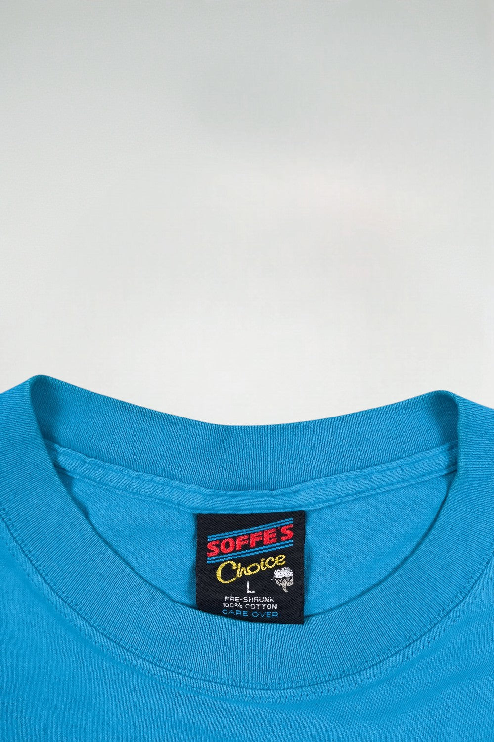 Maglietta grafica vintage Soffe's Choice Laughlin Southwest blu | Punto singolo anni '90