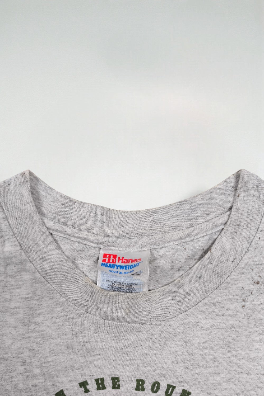 Maglietta vintage Hanes del tour di Rod Stewart del 1996, grigia | Merchandise della band degli anni '90