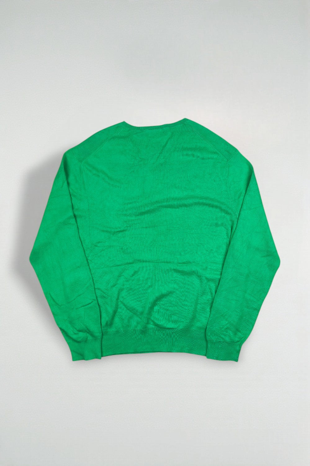 Maglione Polo Ralph Lauren di seconda mano, verde | Cotone Pima slim fit anni 2010