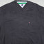 Maglione Tommy Hilfiger Golf con scollo a V di seconda mano, nero | Maglieria casual anni 2010