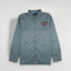 Camicia da lavoro Harley-Davidson di seconda mano con bottoni, grigia | Abbigliamento casual per motociclisti anni 2010