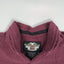 Camicia vintage Harley-Davidson con bottoni ricamati, colore bordeaux | Abbigliamento casual anni 2000