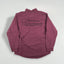 Camicia vintage Harley-Davidson con bottoni ricamati, colore bordeaux | Abbigliamento casual anni 2000