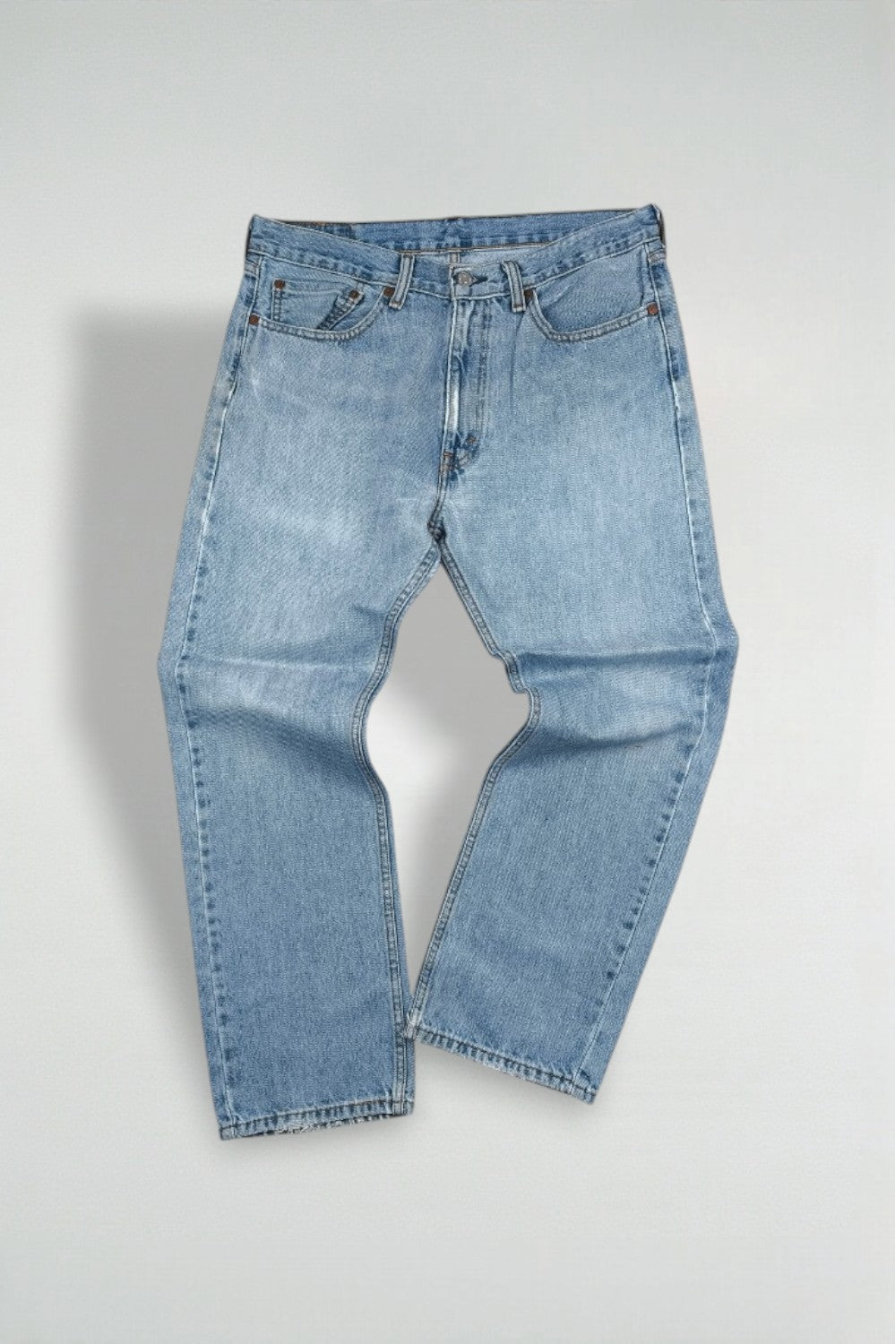 Jeans Levi's 505 Light Wash a gamba dritta vintage | Denim classico anni 2000