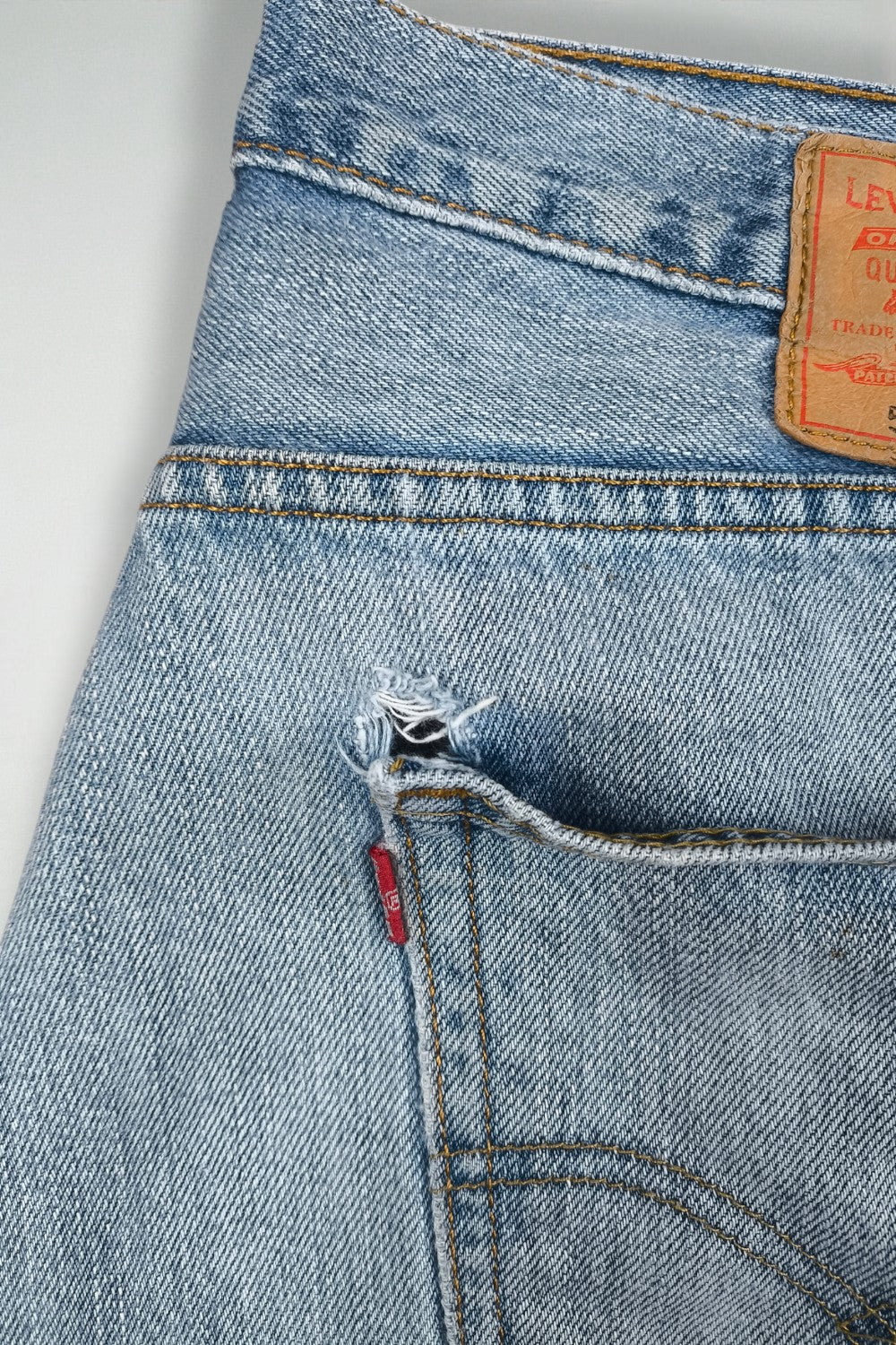 Jeans Levi's 505 Light Wash a gamba dritta vintage | Denim classico anni 2000