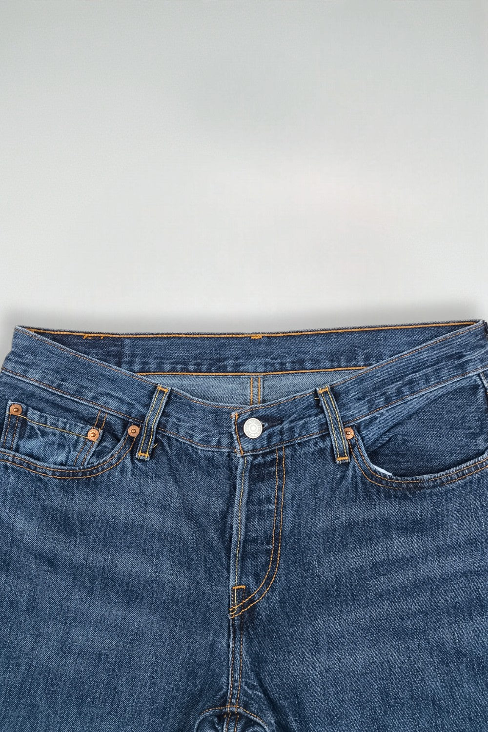 Jeans Levi's 501 CT vintage in denim blu | Vestibilità affusolata anni 2010