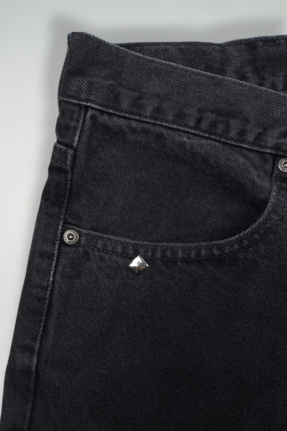 Jeans neri vintage Harley-Davidson | Abbigliamento motociclistico Y2K