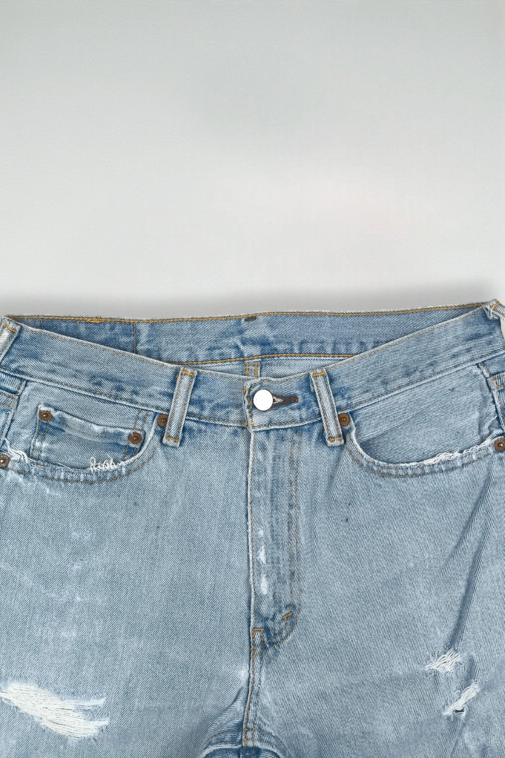 Jeans Levi's 505 a gamba dritta vintage blu chiaro | Denim classico anni 2000
