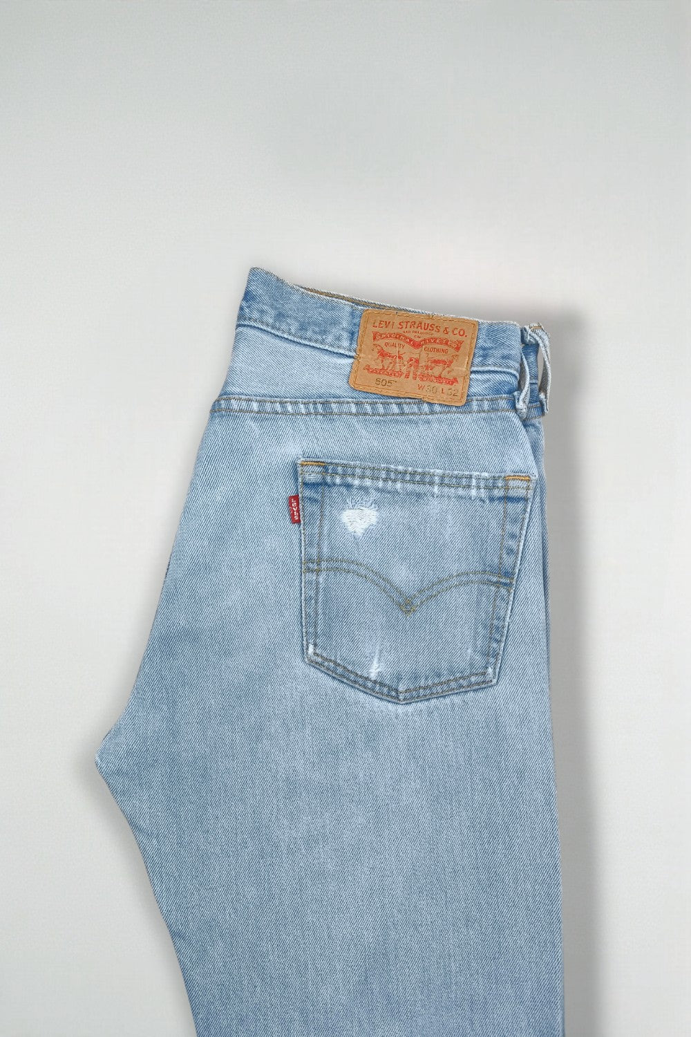 Jeans Levi's 505 a gamba dritta vintage blu chiaro | Denim classico anni 2000