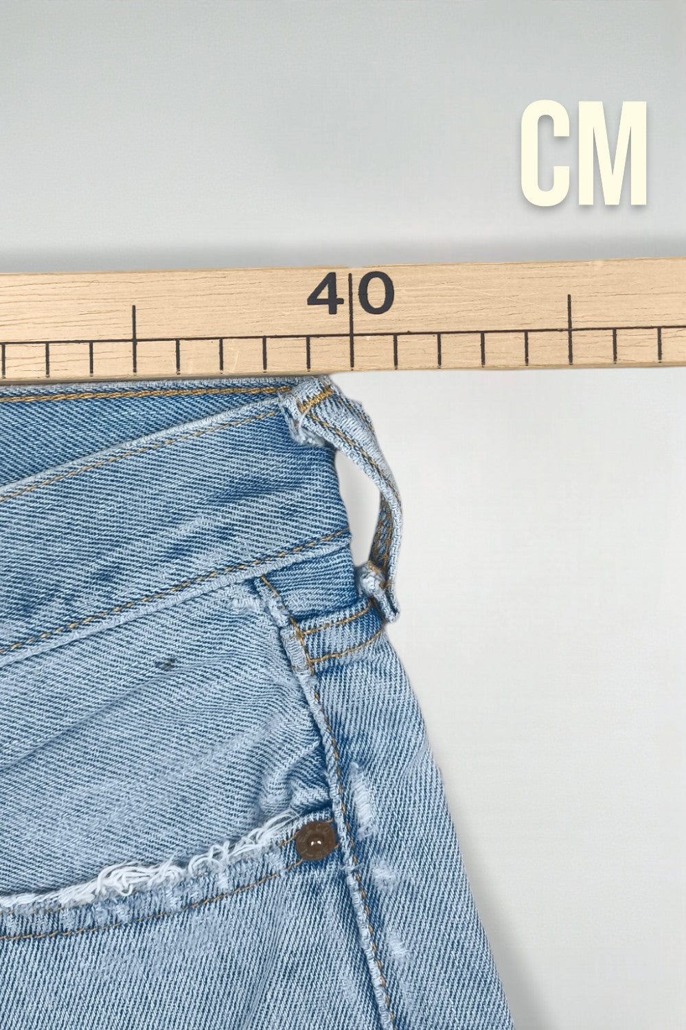 Jeans Levi's 505 a gamba dritta vintage blu chiaro | Denim classico anni 2000