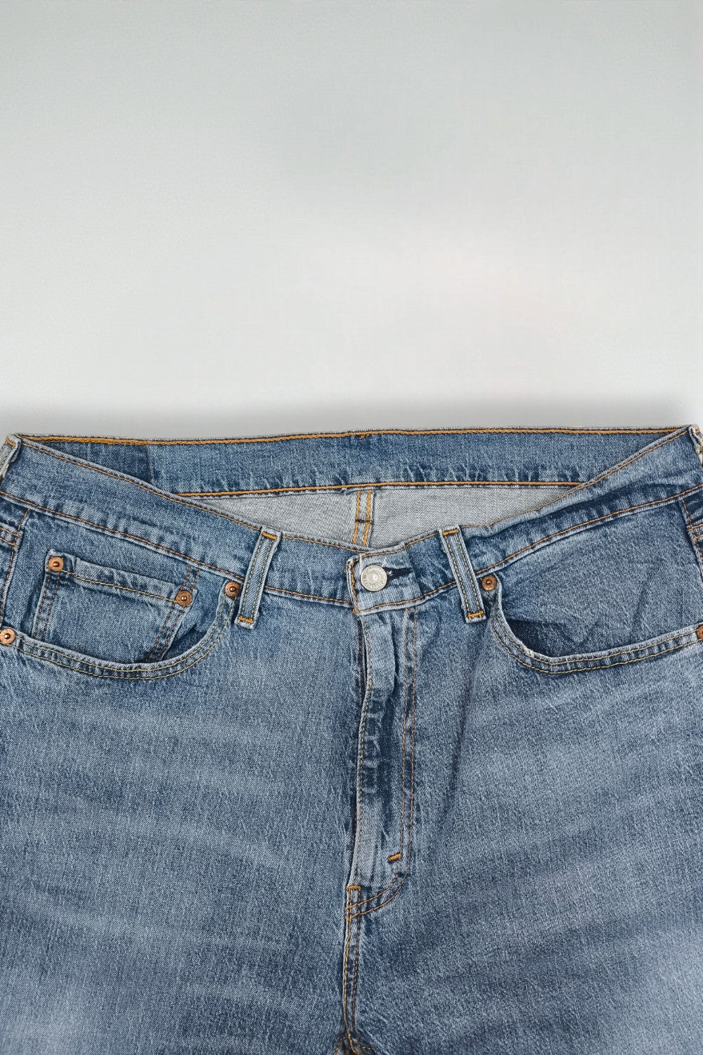 Jeans Levi's 505 a gamba dritta vintage blu | Abbigliamento da lavoro in denim classico