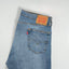 Jeans Levi's 505 a gamba dritta vintage blu | Abbigliamento da lavoro in denim classico