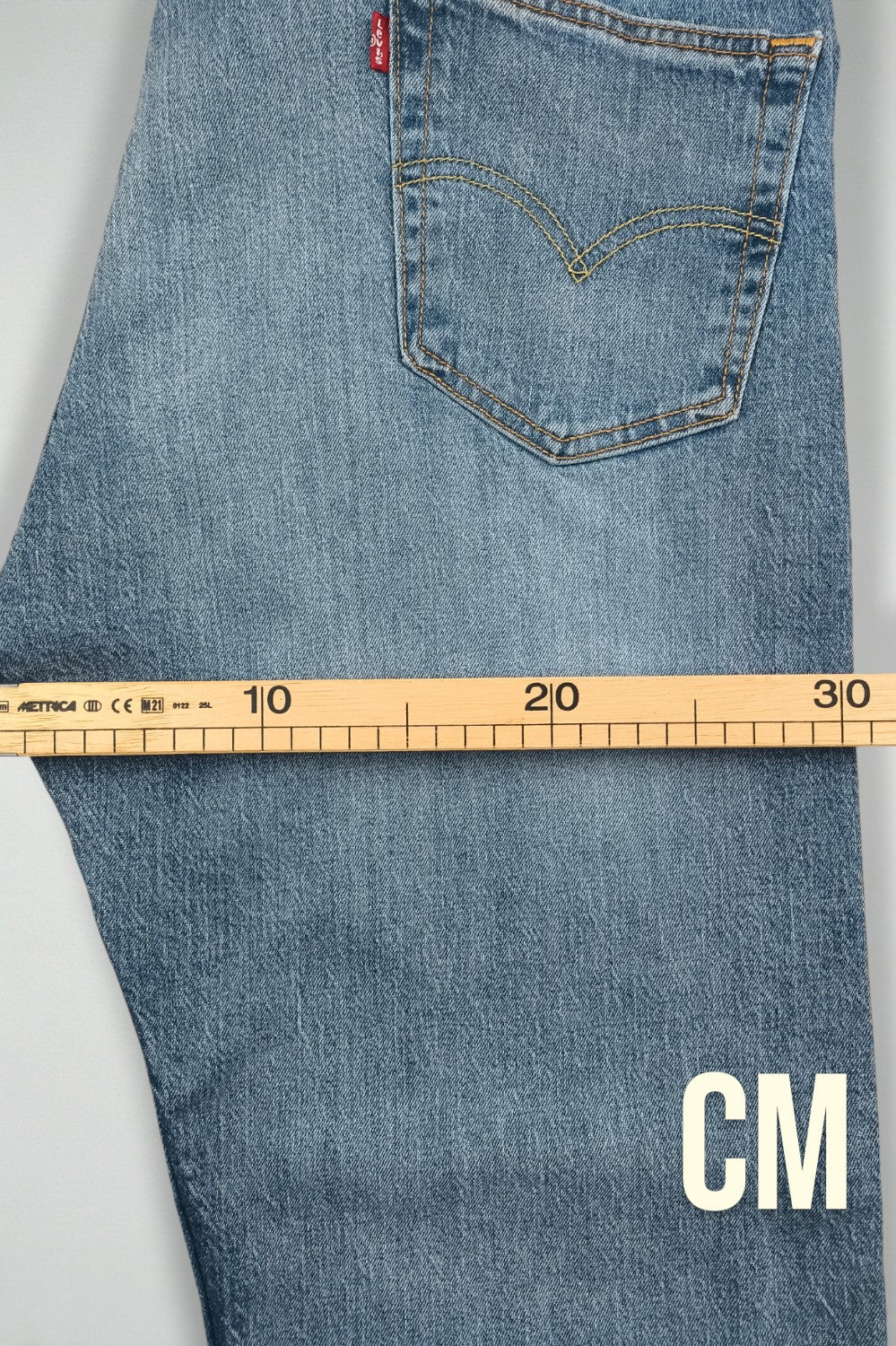Jeans Levi's 505 a gamba dritta vintage blu | Abbigliamento da lavoro in denim classico