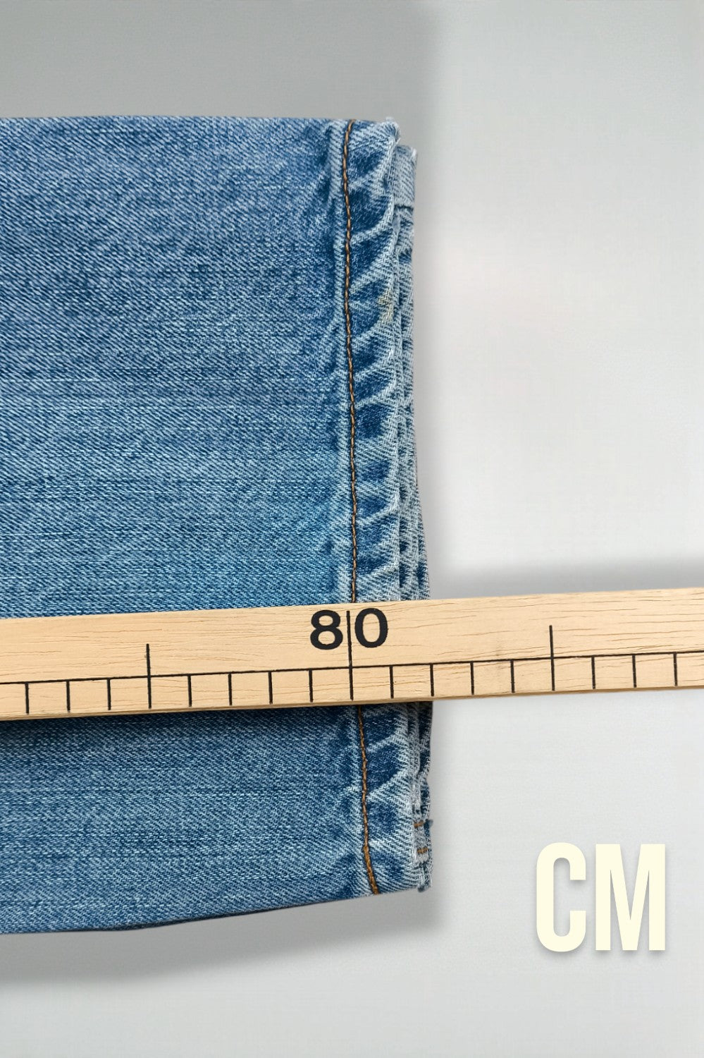 Jeans vintage Harley-Davidson a gamba dritta blu | Denim da motociclista anni 2000