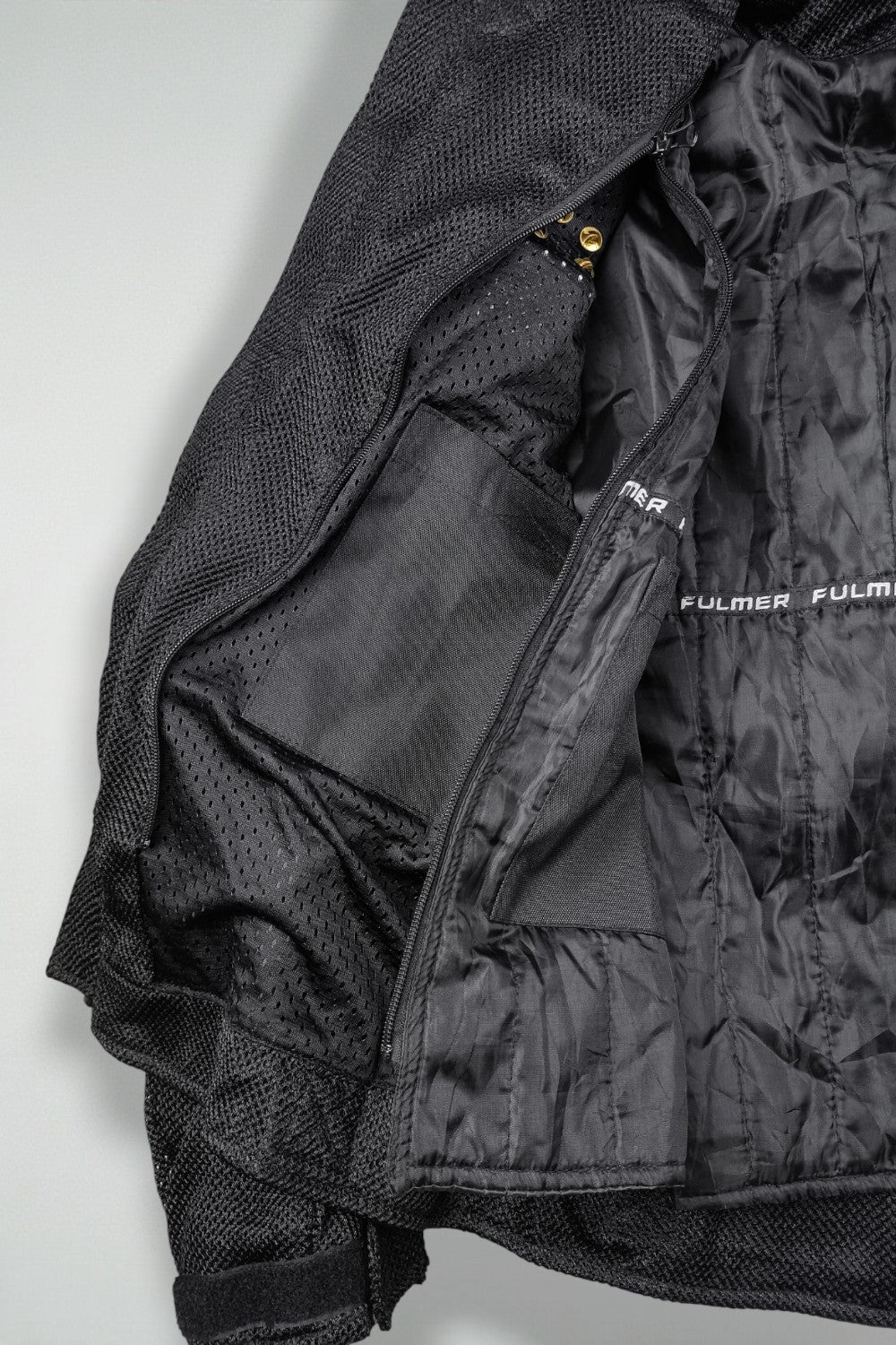 Giacca da motociclista vintage Harley-Davidson HOG Armorized Mesh nera | Abbigliamento da motociclista anni 2000