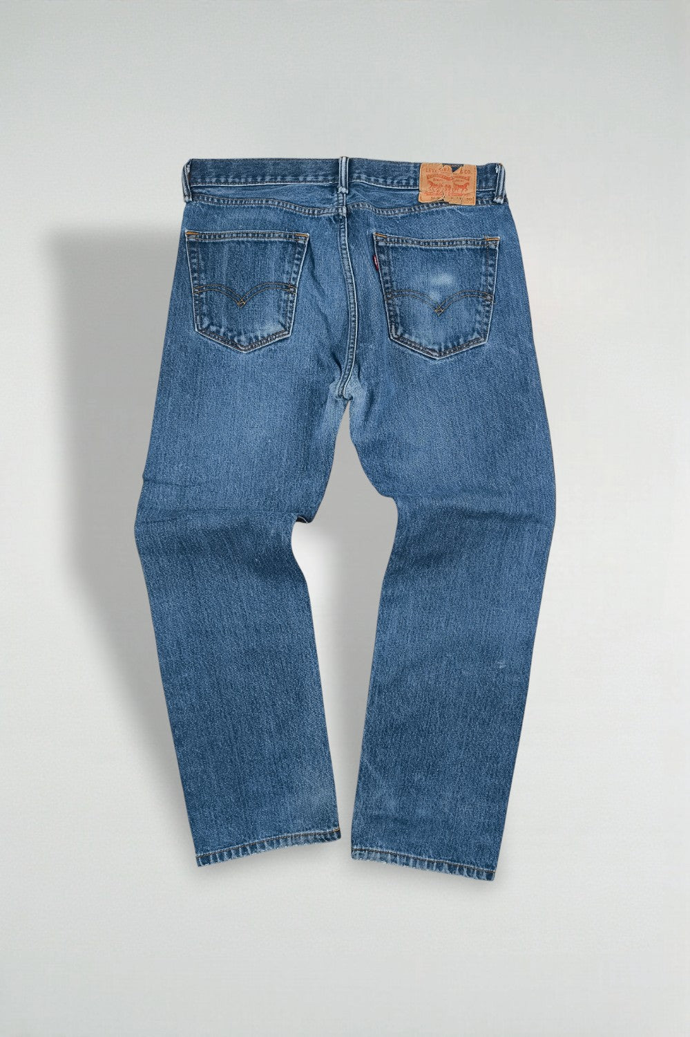 Jeans Levi's 505 a gamba dritta blu vintage | Pantaloni in denim anni 2000