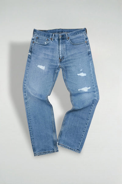 Jeans Levi's 505 a gamba dritta vintage blu chiaro | Pantaloni in denim anni 2000