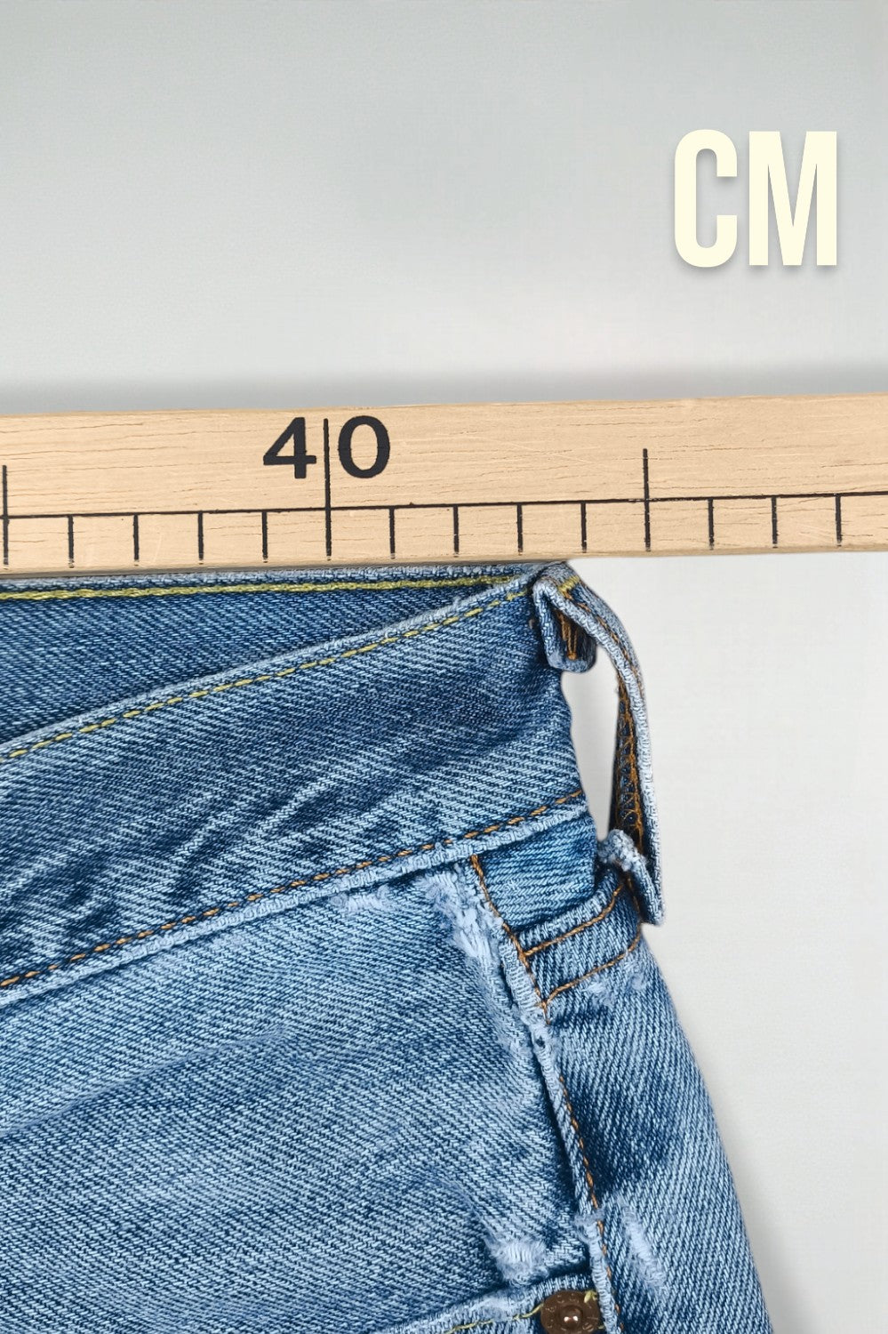 Jeans Levi's 505 a gamba dritta vintage blu chiaro | Pantaloni in denim anni 2000
