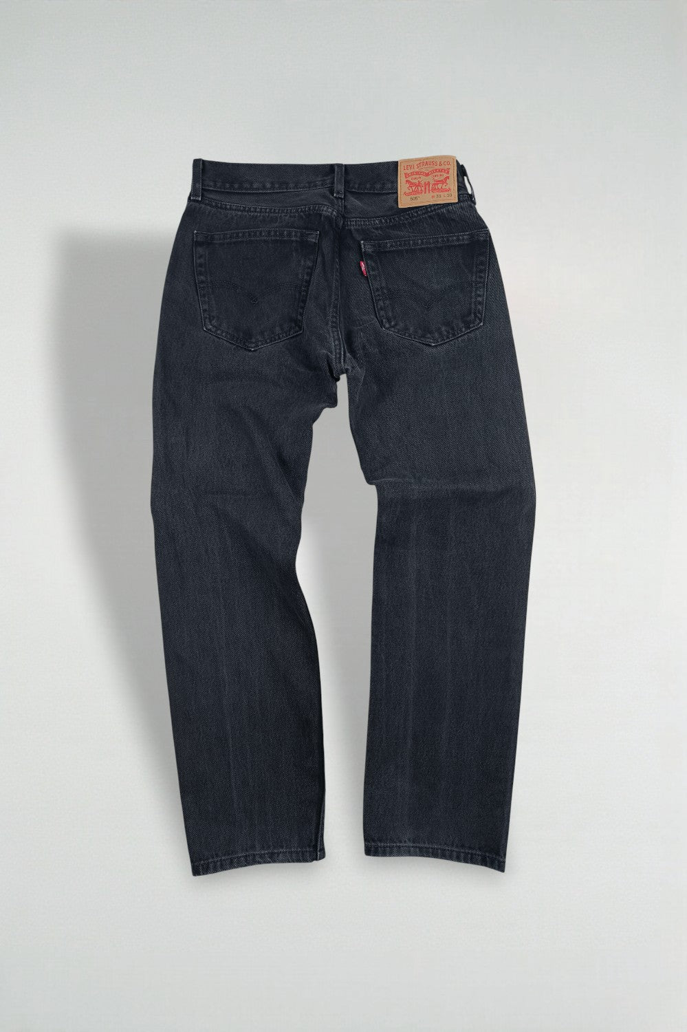 Jeans Levi's 505 neri vintage | Classici anni 2000 a gamba dritta
