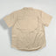 Camicia vintage Harley-Davidson a maniche corte con bottoni beige | Stile da lavoro anni 2000