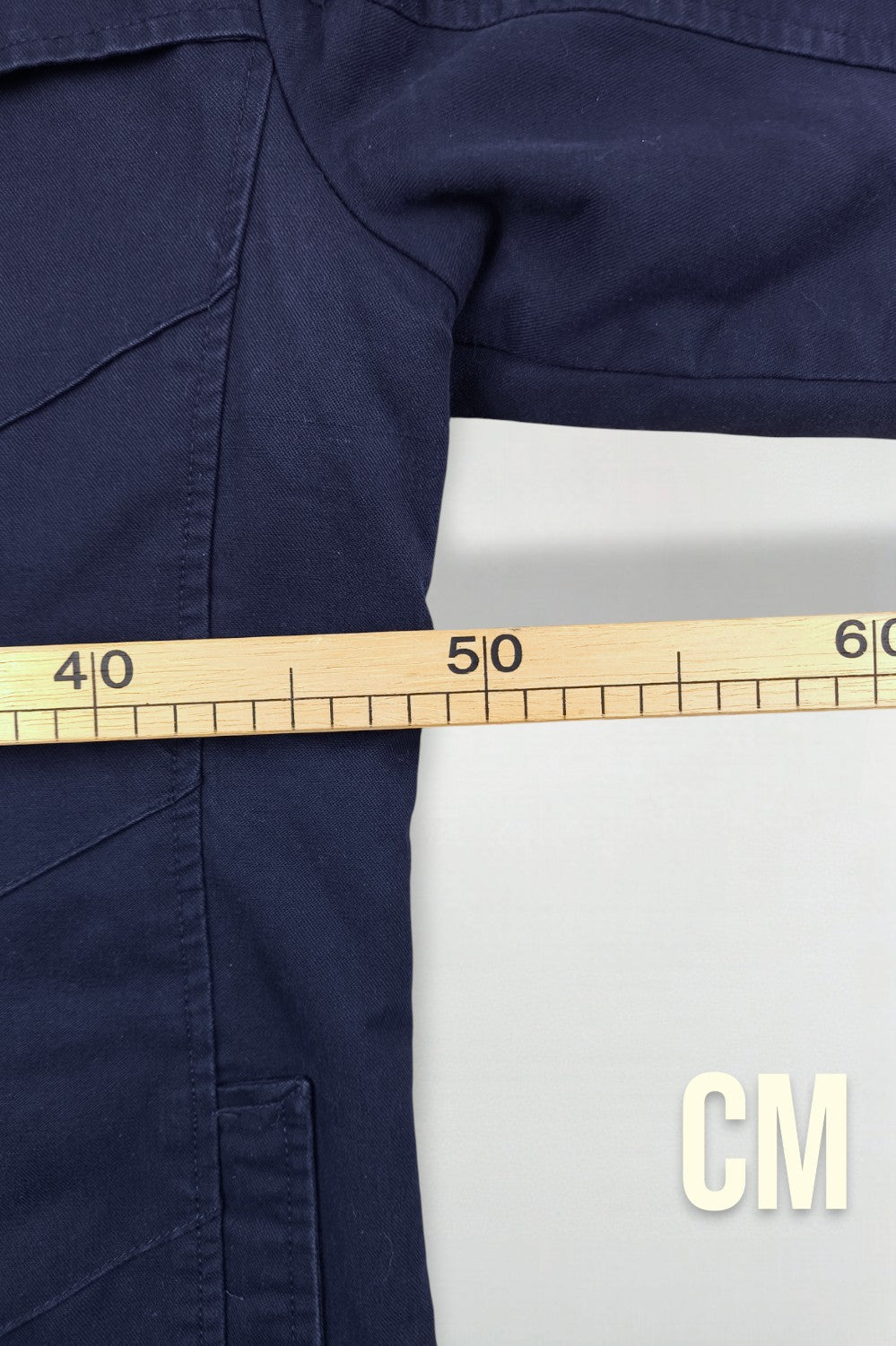 Trench foderato di seconda mano blu navy | Capospalla classico multiuso