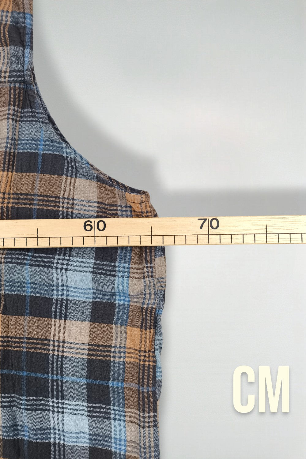 Camicia senza maniche a quadri vintage Harley-Davidson blu marrone | Top casual da donna Y2K