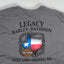 Maglietta grafica vintage Harley-Davidson Texas Pride grigia | Maglietta da motociclista anni 2000