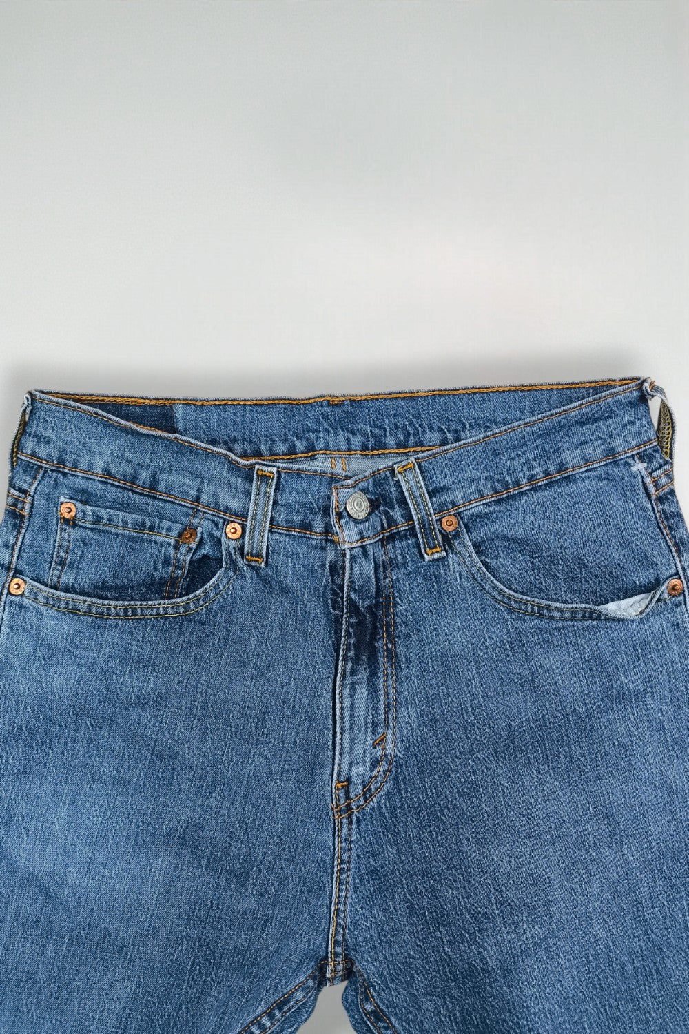 Jeans Levi's 505 a gamba dritta blu vintage | Pantaloni in denim anni '90