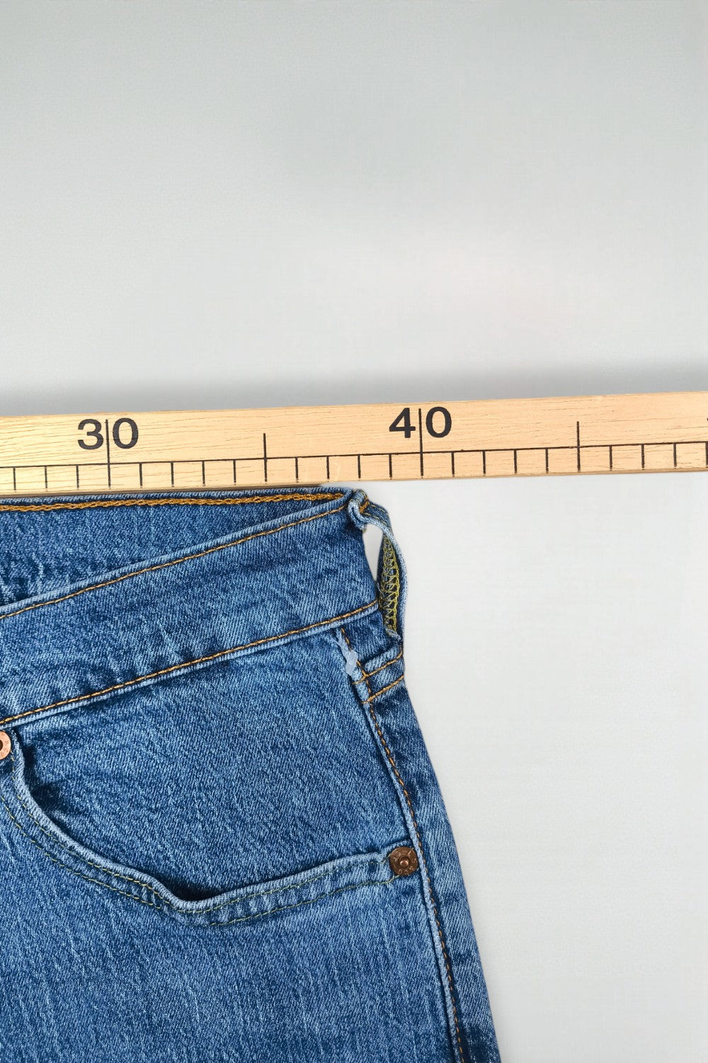 Jeans Levi's 505 a gamba dritta blu vintage | Pantaloni in denim anni '90
