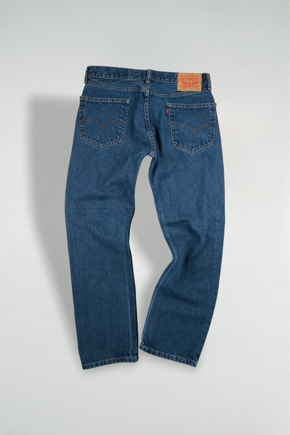 Jeans Levi's 505 a gamba dritta vintage blu | Denim classico anni '90