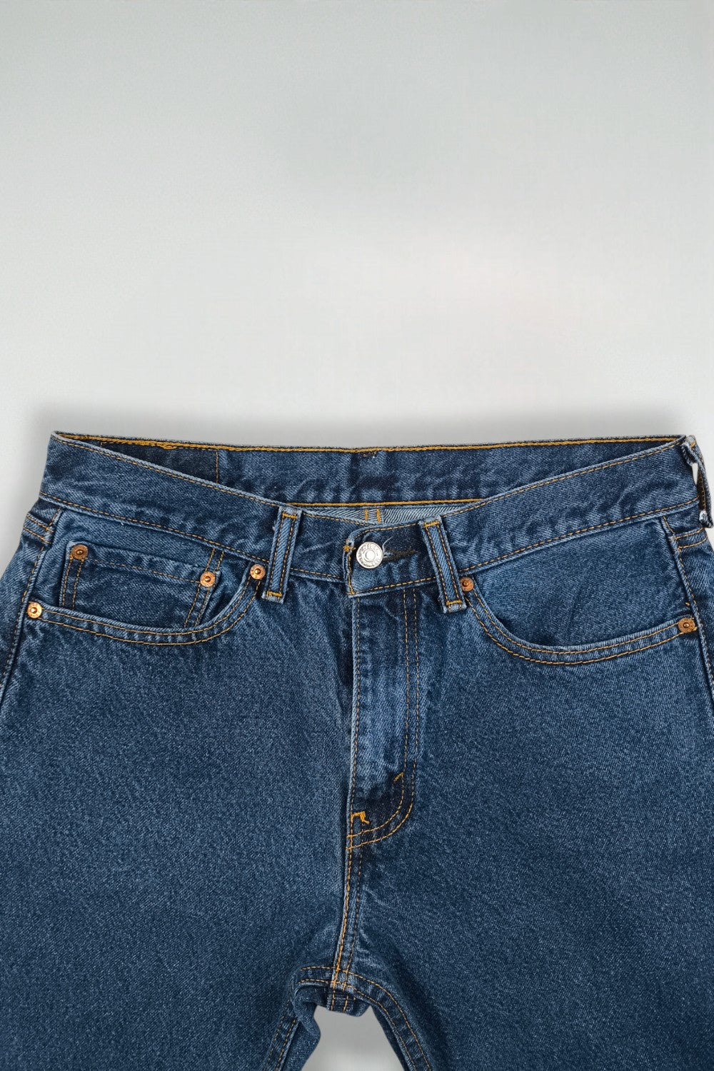 Jeans Levi's 505 a gamba dritta vintage blu | Denim classico anni '90