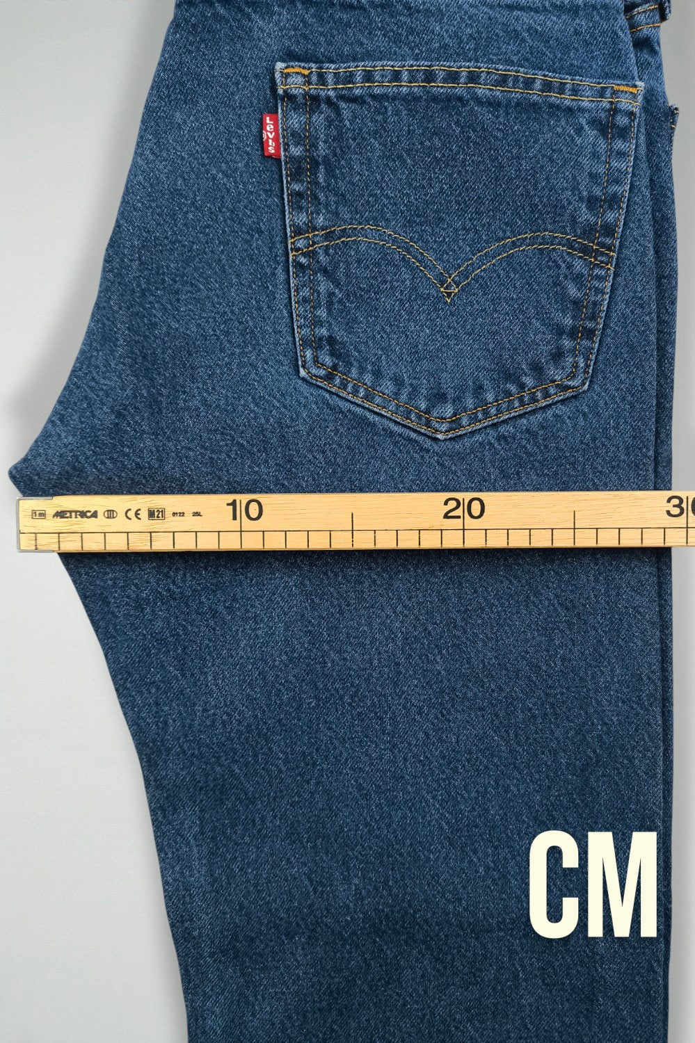 Jeans Levi's 505 a gamba dritta vintage blu | Denim classico anni '90