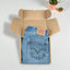 Jeans Levi's 505 Regular Fit Vintage Blu | Pantaloni in denim anni 2000