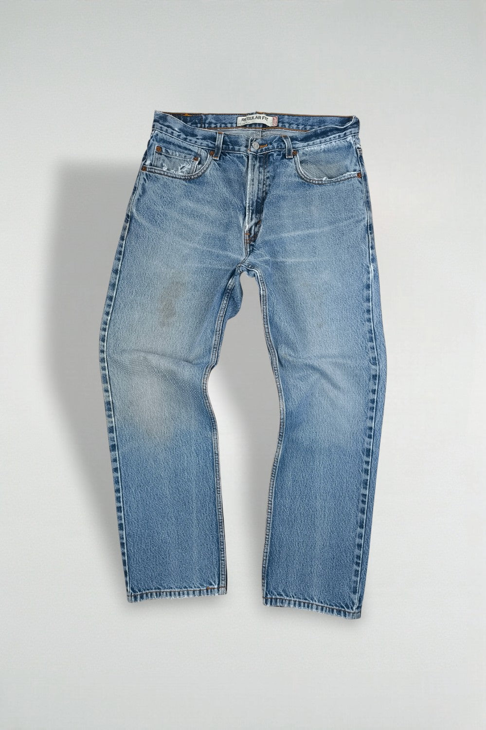 Jeans Levi's 505 Regular Fit Vintage Blu | Pantaloni in denim anni 2000